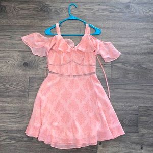 Beauty & the Beast Inspired Cold Shoulder Dress